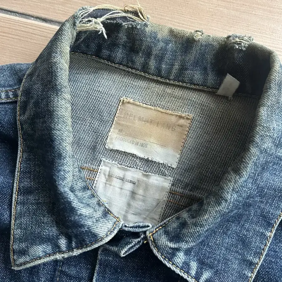 90s helmut lang 2nd denim jacket