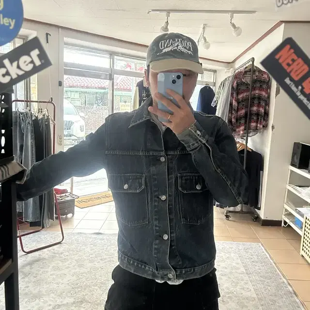 90s helmut lang 2nd denim jacket