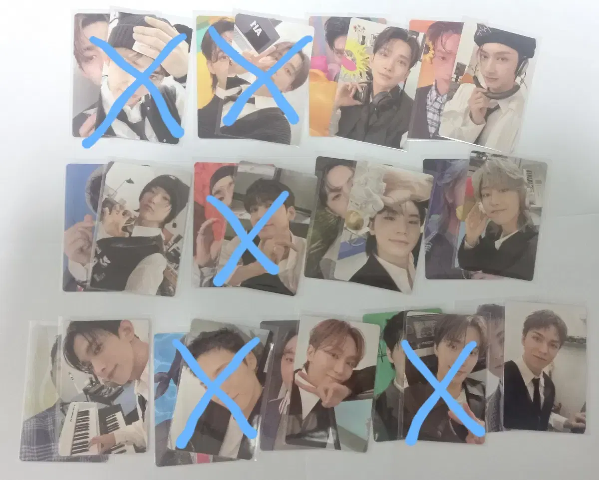 Seventeen Best Albums photocard buncheol (0.15 each)