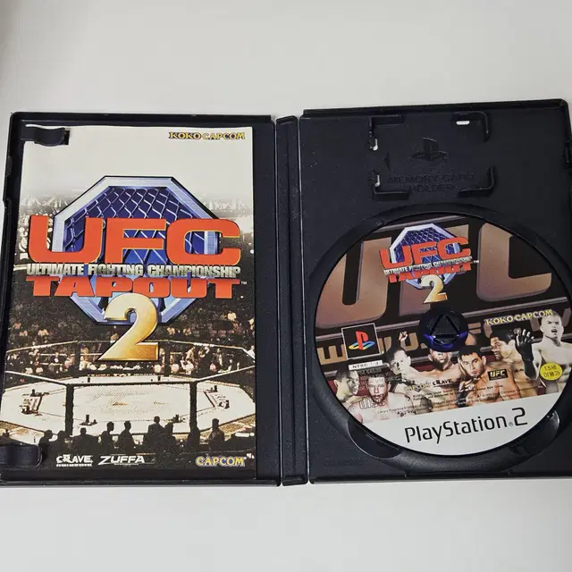 PS2 UFC 2 탭아웃 세상에서 가장 강한 인간들 정발