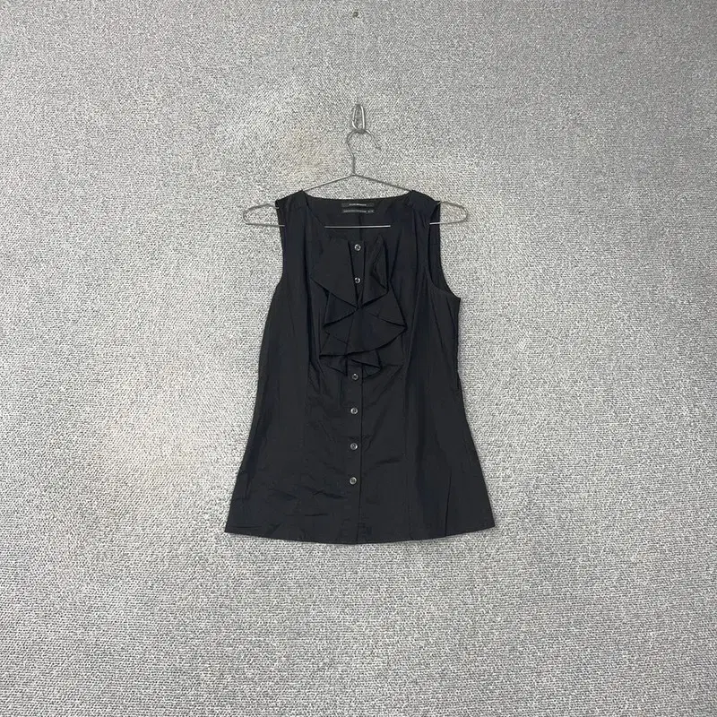 Club Monaco All Black Lace Sleeveless Blouse XS