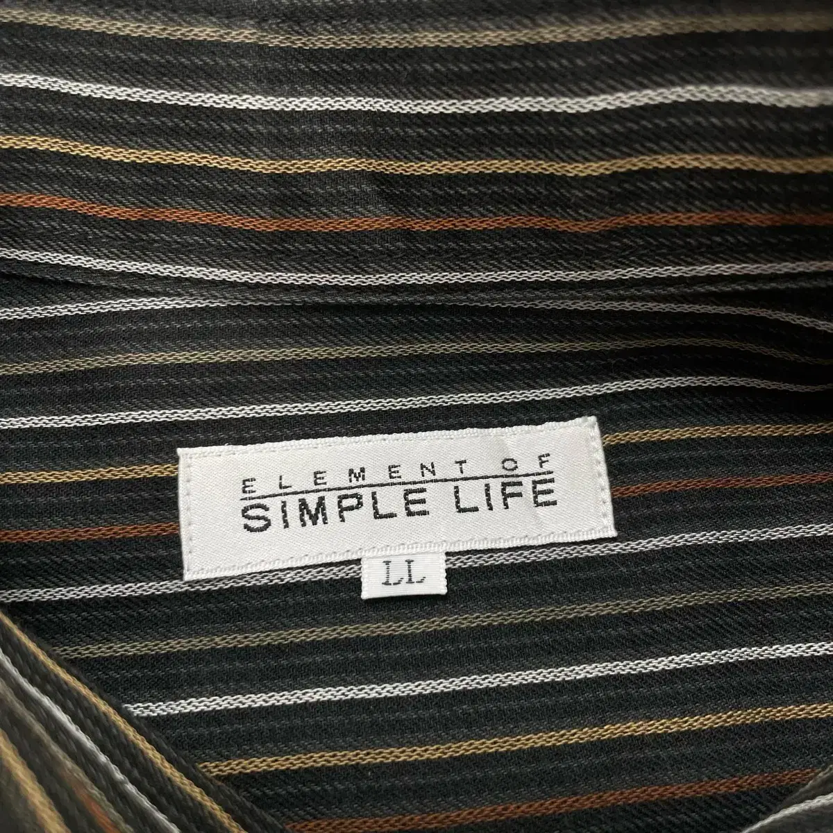 Simple Life 스트라이프 셔츠