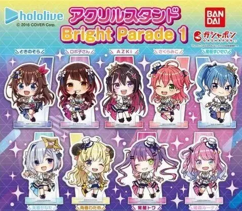 Hololive acrylic stand bright parade 1