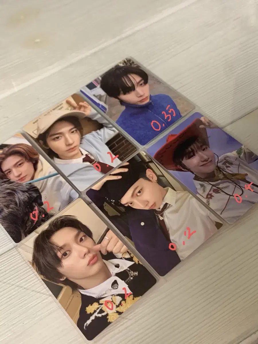 boynextdoor photocard bulk taesan woonhak myung jaehyun riwoo sungho whowhy unreleased photocard ld