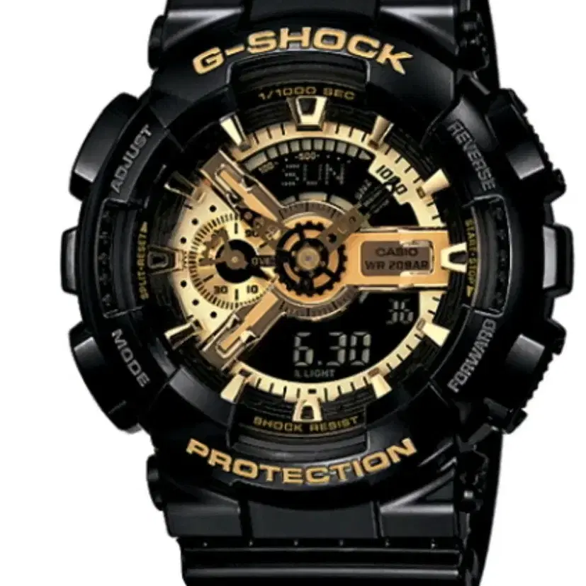 [g-shock]지샥 빅페이스 흑금