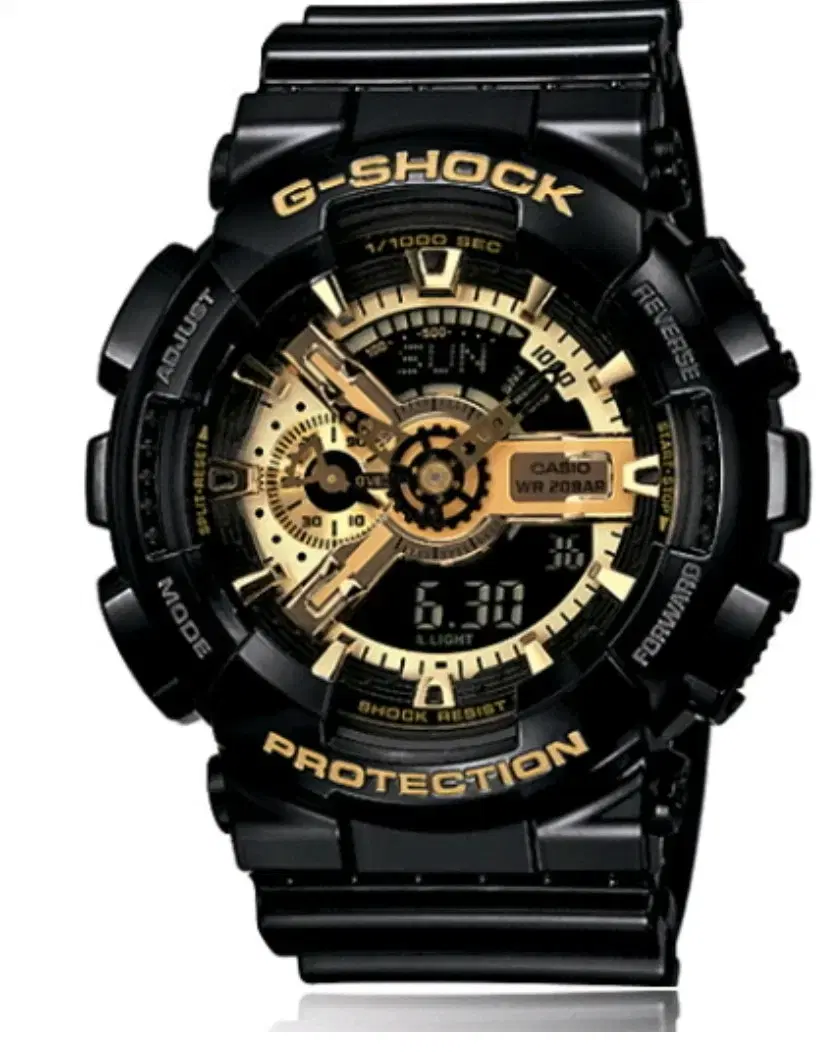 [g-shock]지샥 빅페이스 흑금