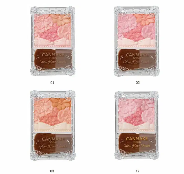 CANMAKE Glow Floor Fleur Cheek Blusher CANMAKE