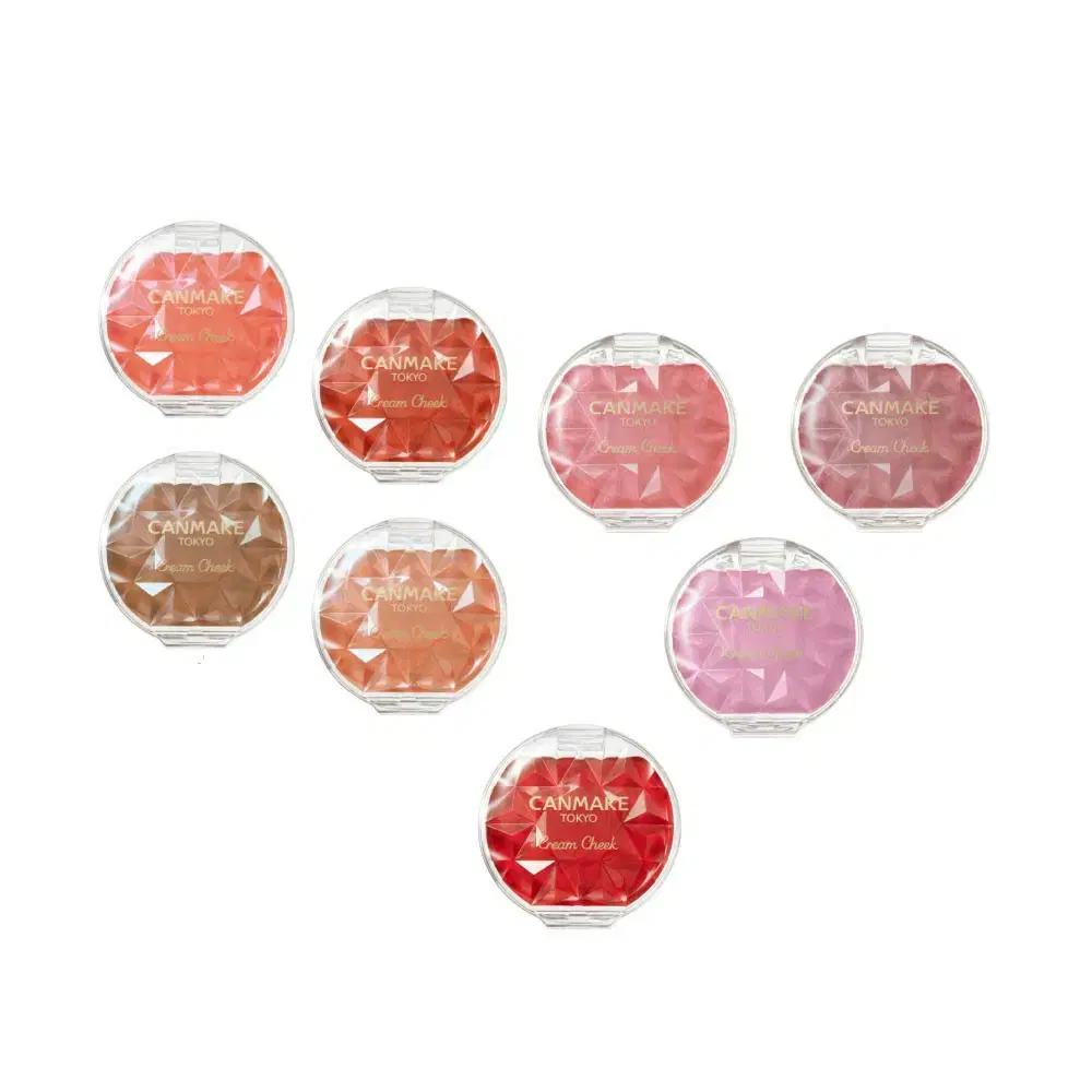 CANMAKE Cream Cheek P01 P02 P05 CL01 Pale Lilac Blusher Red