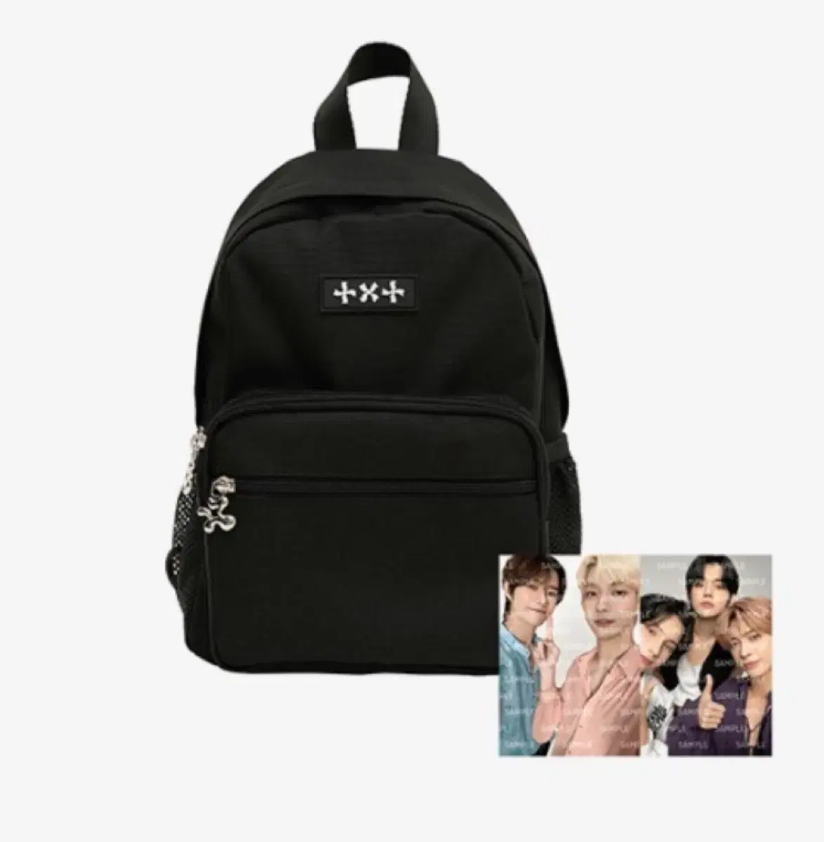 Txt backpack with keyring and photocard is brand new in original packaging.