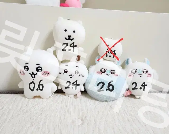 치이카와 농담곰 모몽가 인형 양도해요모찌꼬리기본마스코트얼굴키링먼작귀나가노