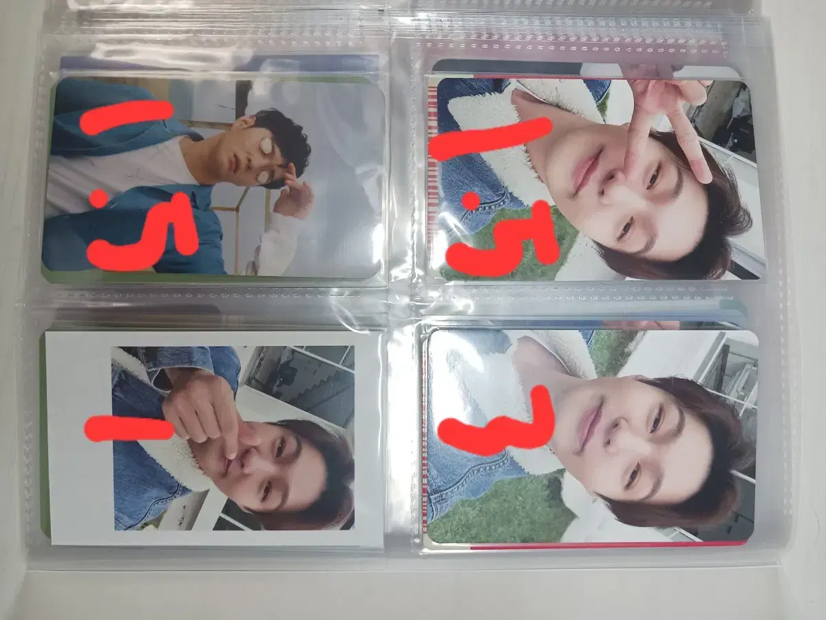 Lee Changsub lim hyunsik photocard sells