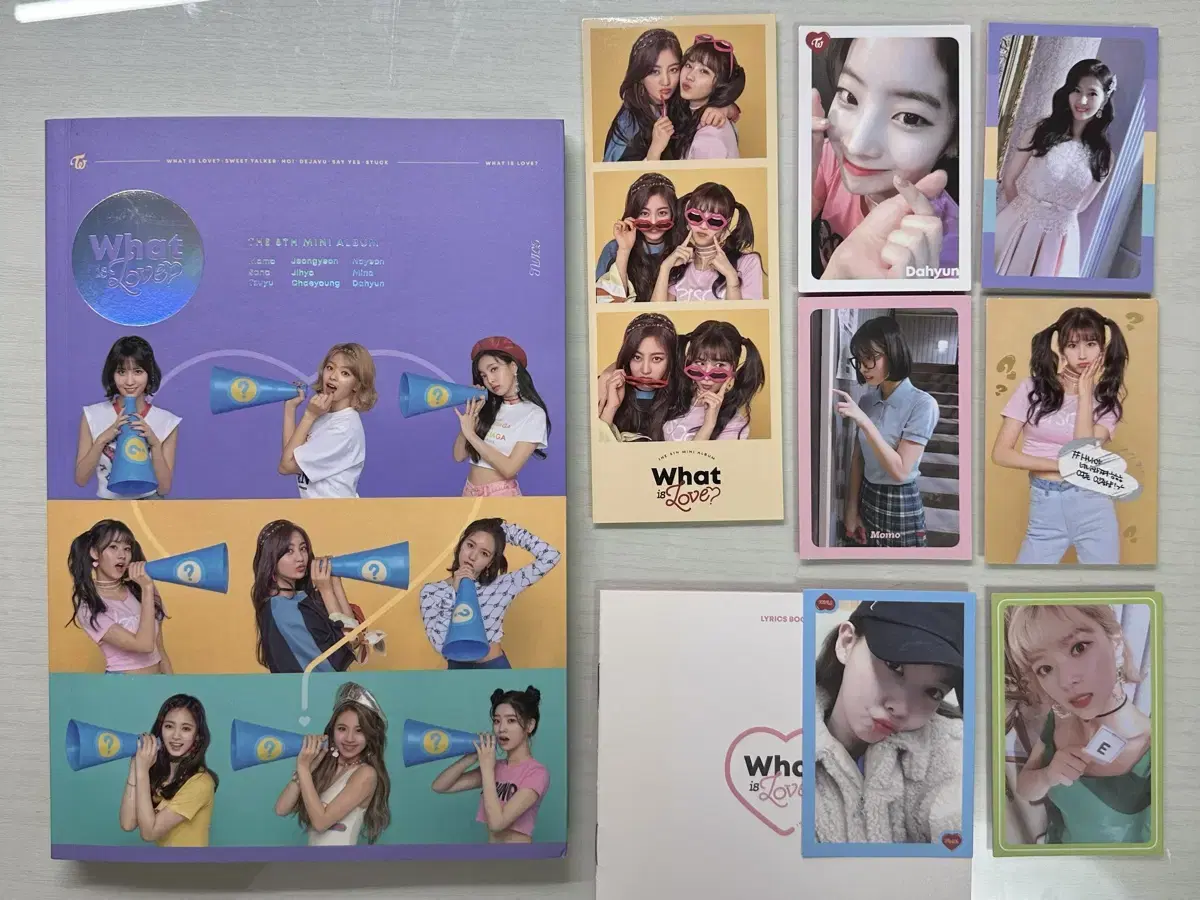 Twice what is love album and photocard sell it