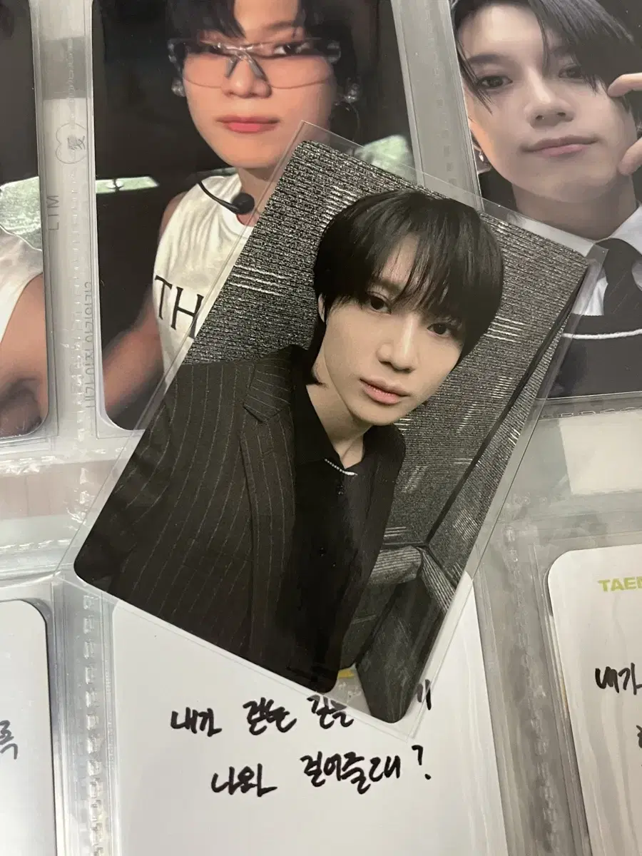 Taemin photocard sell Guilty photocard unreleased photocard