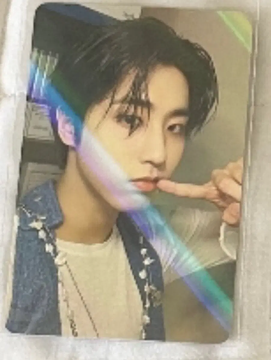 Straykids skz han jisung Rockstar makestar unreleased photocard WTS