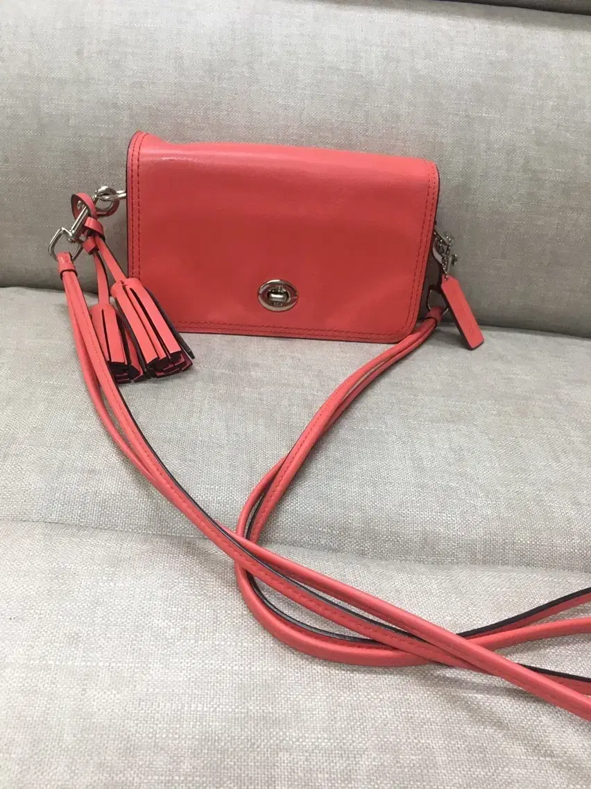 Coach Genuine Leather Crossbody Bag Mini Crossover Bag