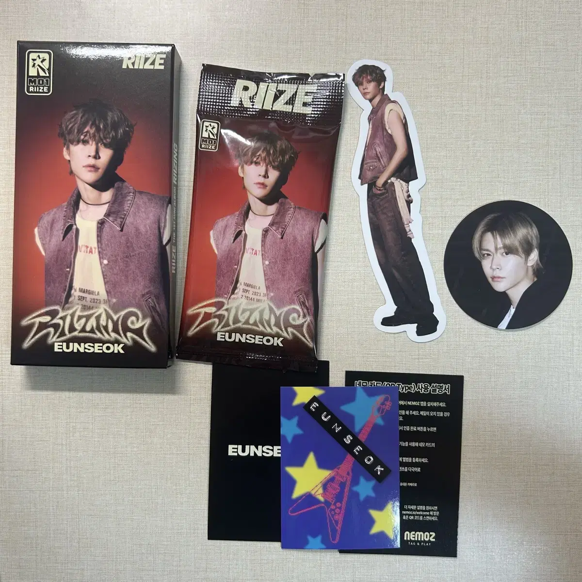 Rize Rising Boom Boombe Photopack unsealed album wonbin sungchan eunseok sohee taro