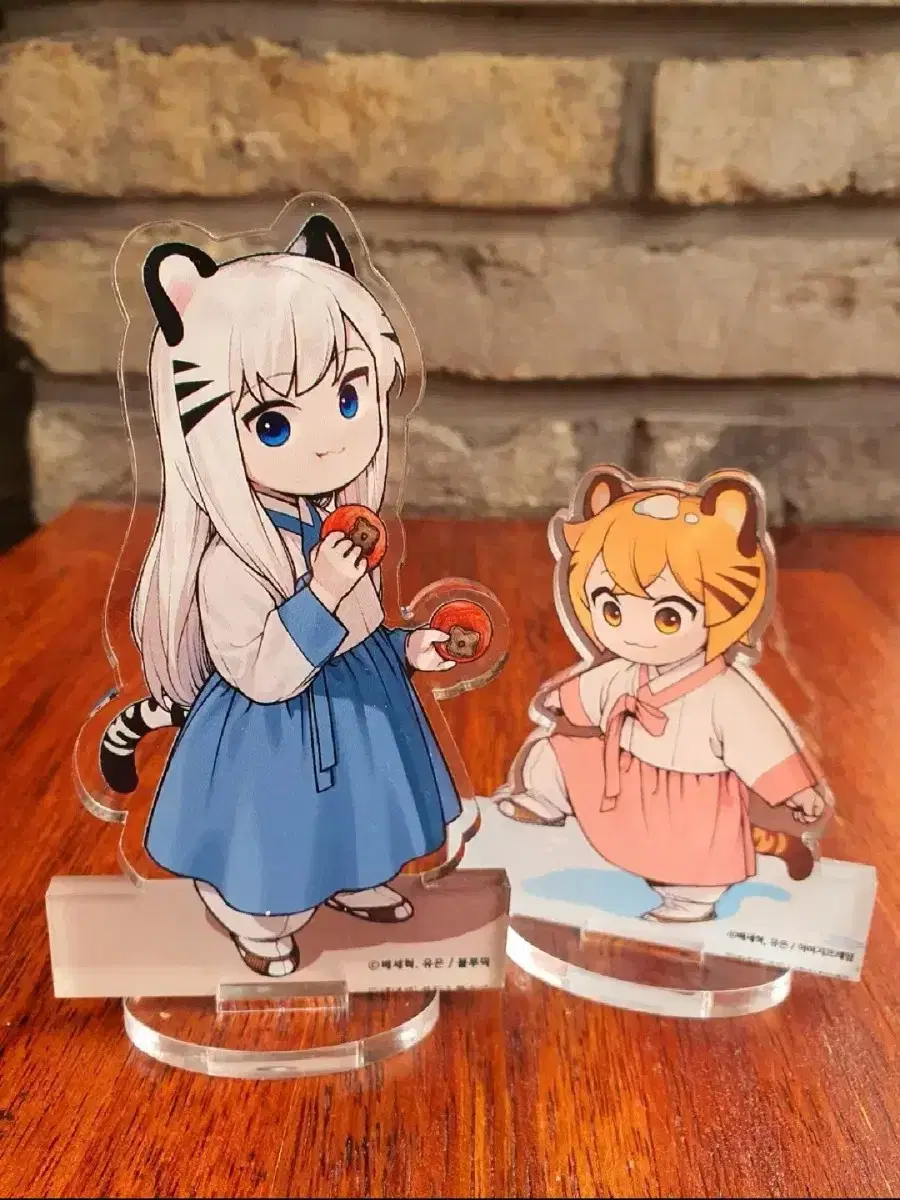 Tiger's in acrylic stand