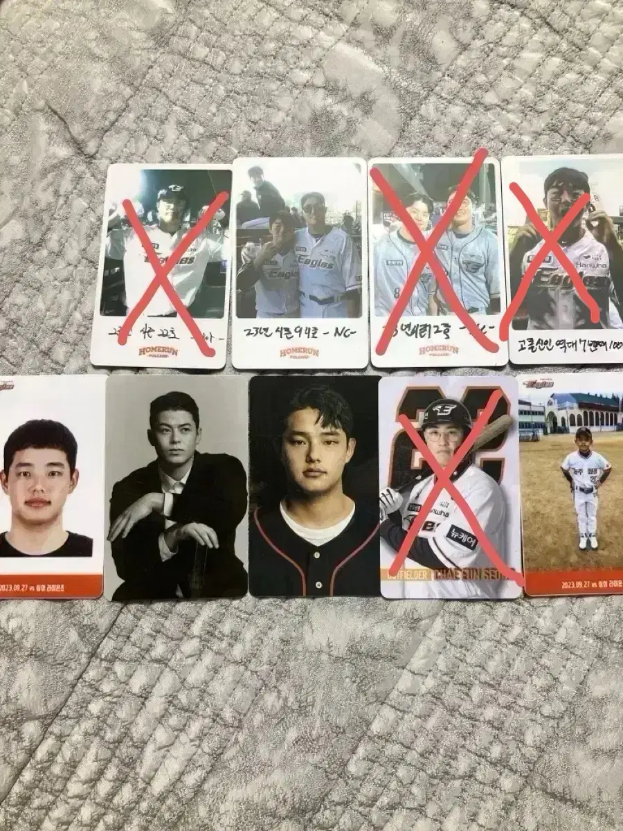 Hanwha Eagles photocard sells