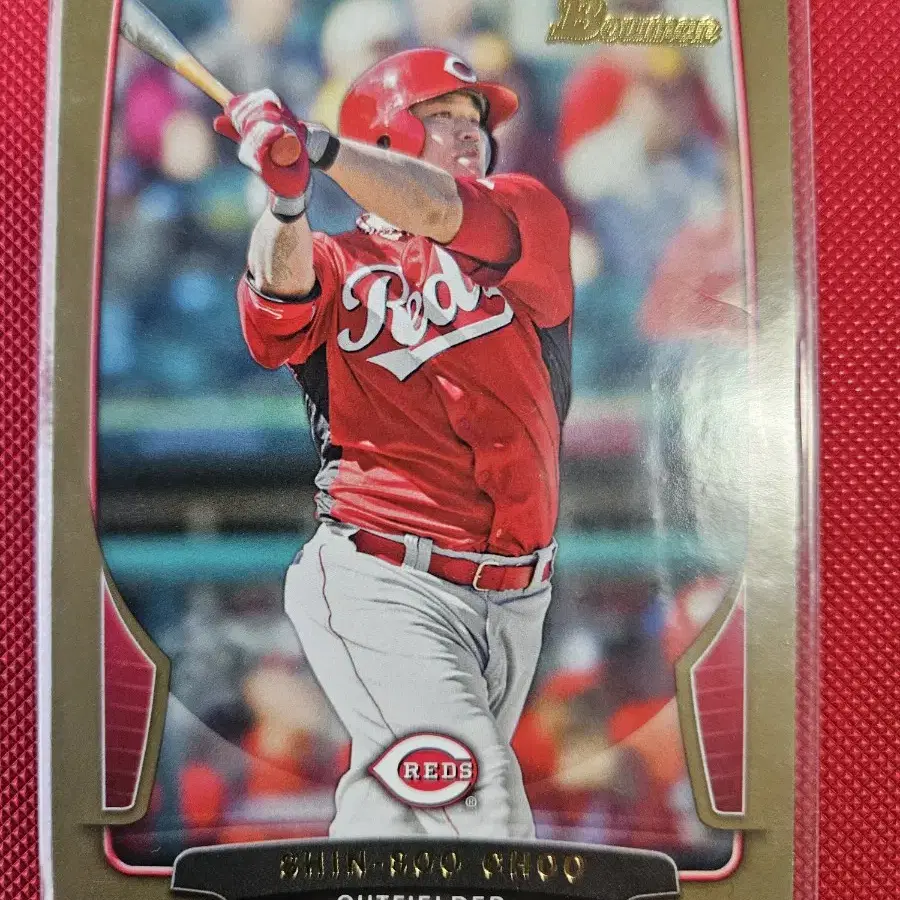 추신수 2013 bowman gold 카드