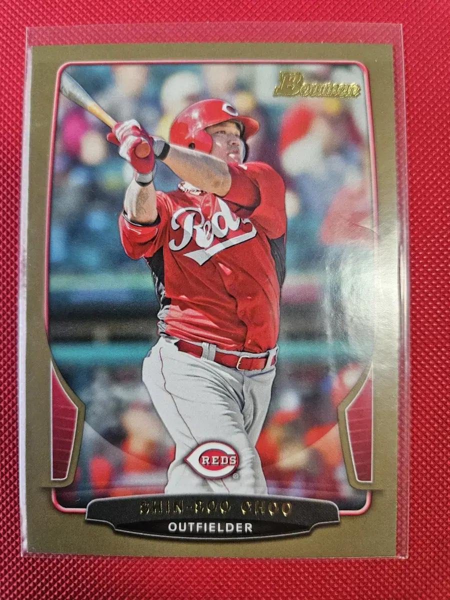 추신수 2013 bowman gold 카드