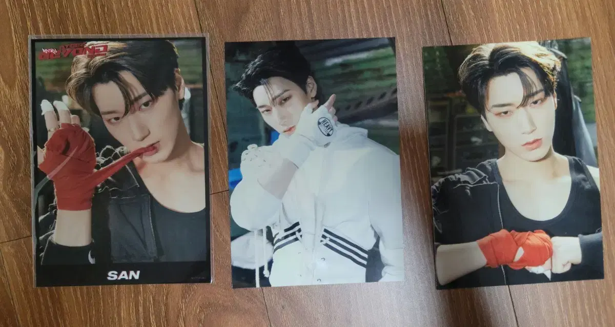 ATEEZ san san Japan album ROCKY pre-order benefit postcard photocard