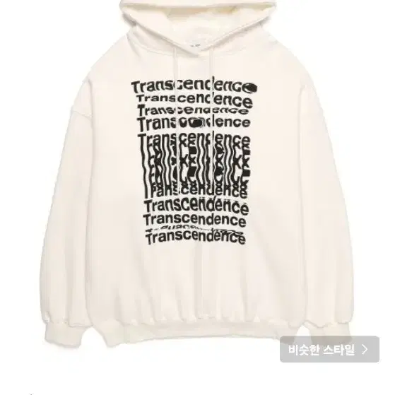 일레딧 후드티 후디 화이트 TRANSCENDENCE HOODIE WHIT