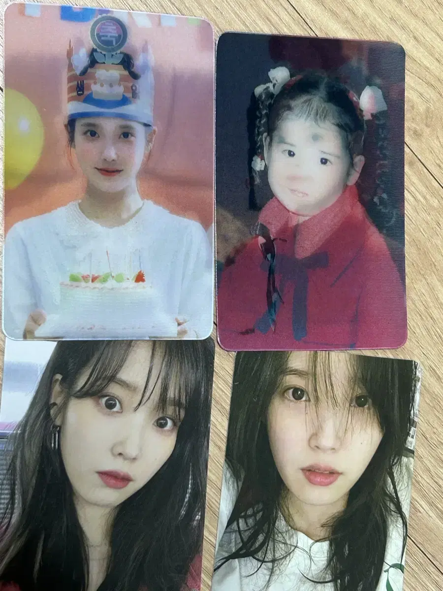 IU's 5th photocard hologram kard