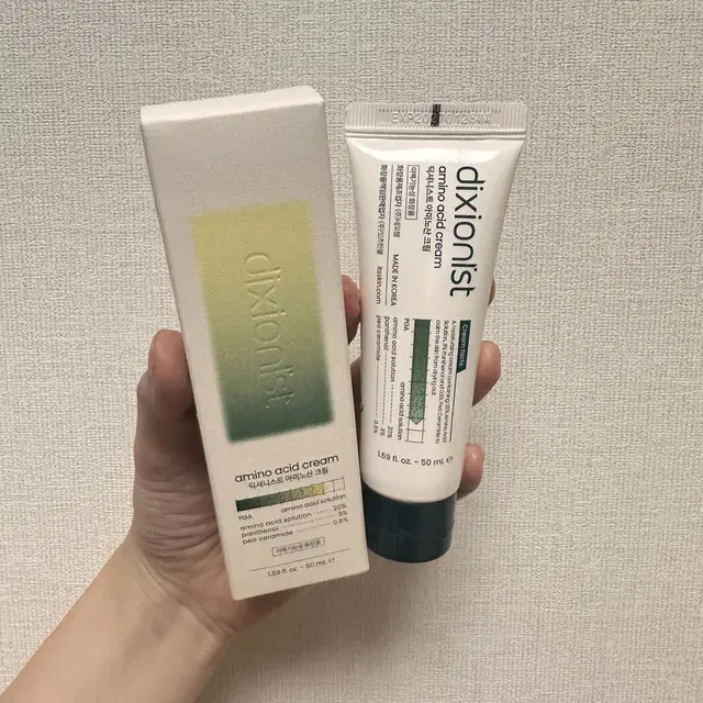 딕셔니스트 아미노산 크림 진정크림 수분크림 50ml 테스트만 한 제품