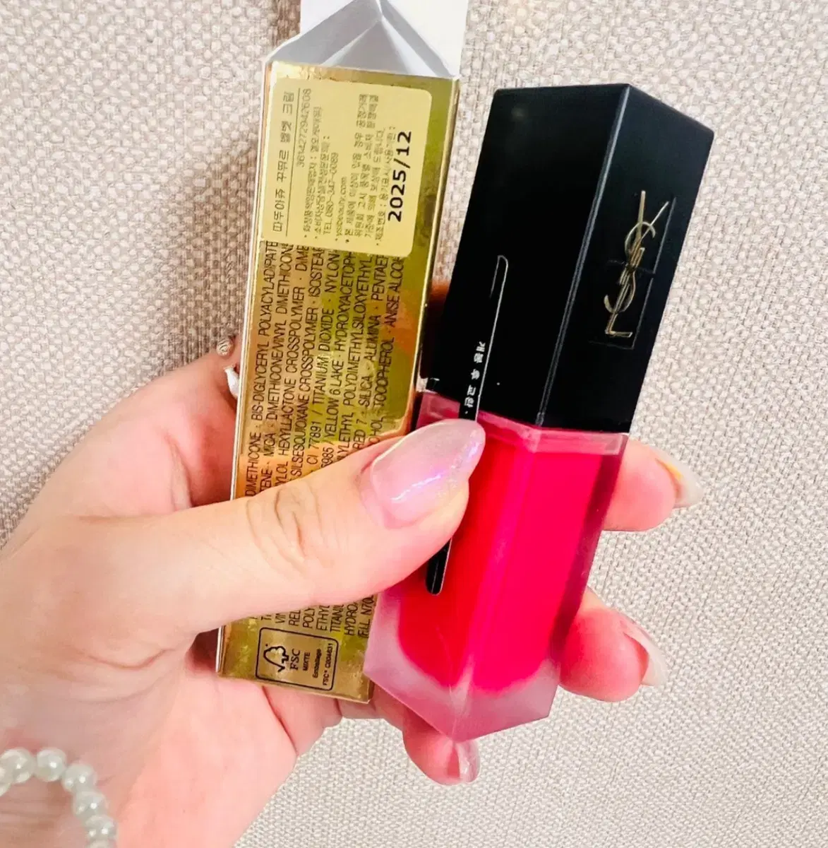 [New Products] Yves Saint Laurent Tint Couture Velvet Cream 222