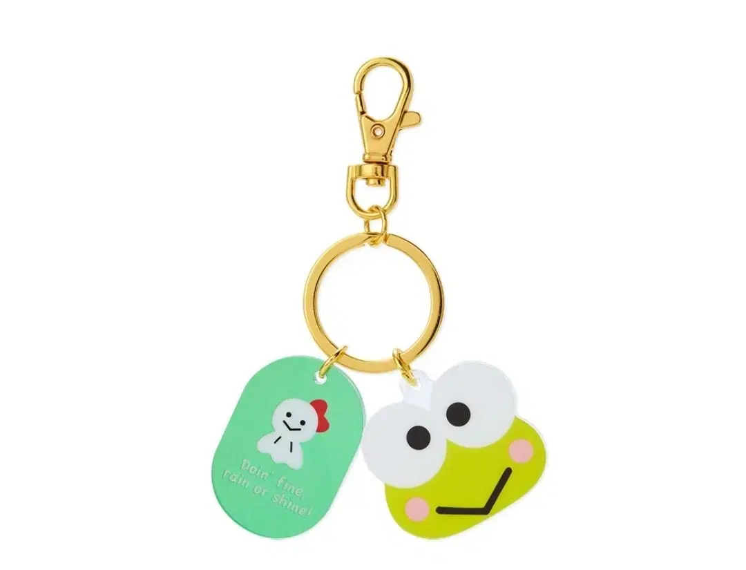 San Rio Keroppi Face Face acrylic keyring Key Holder