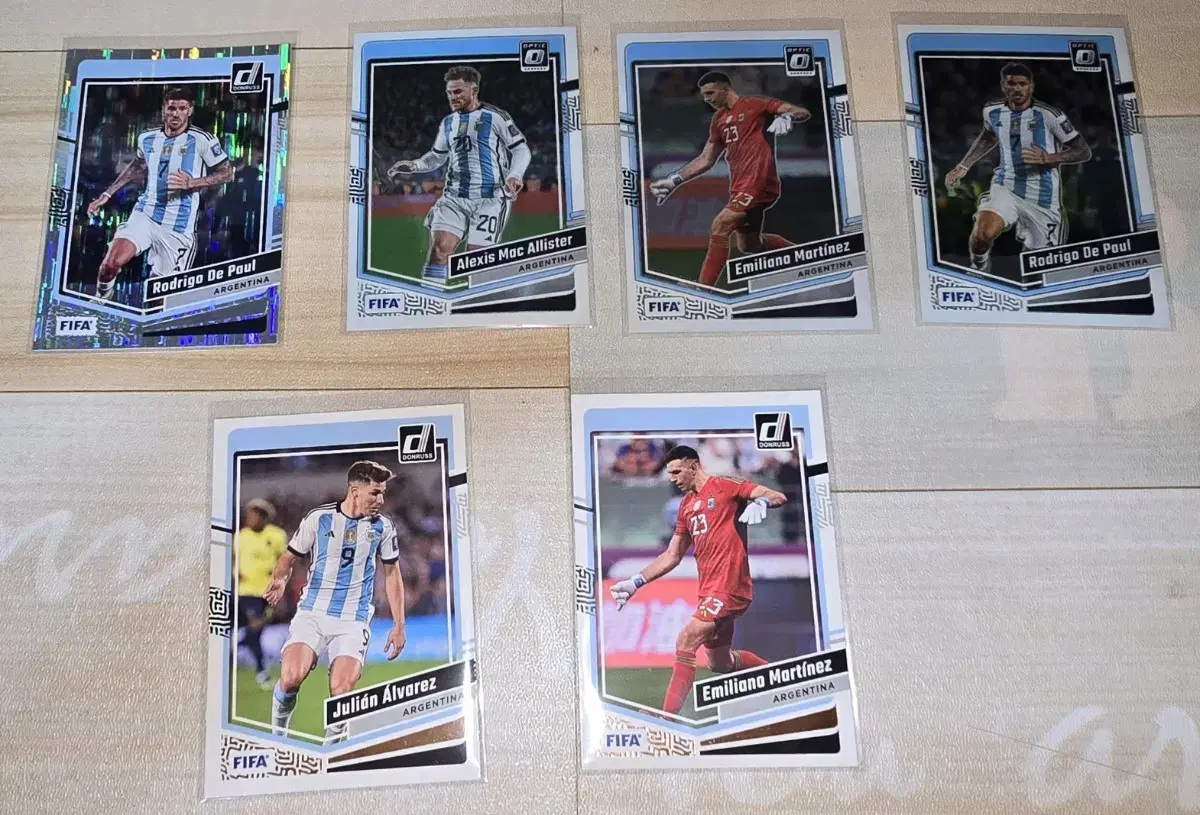 23-24 Donruss Argentina Football Kards