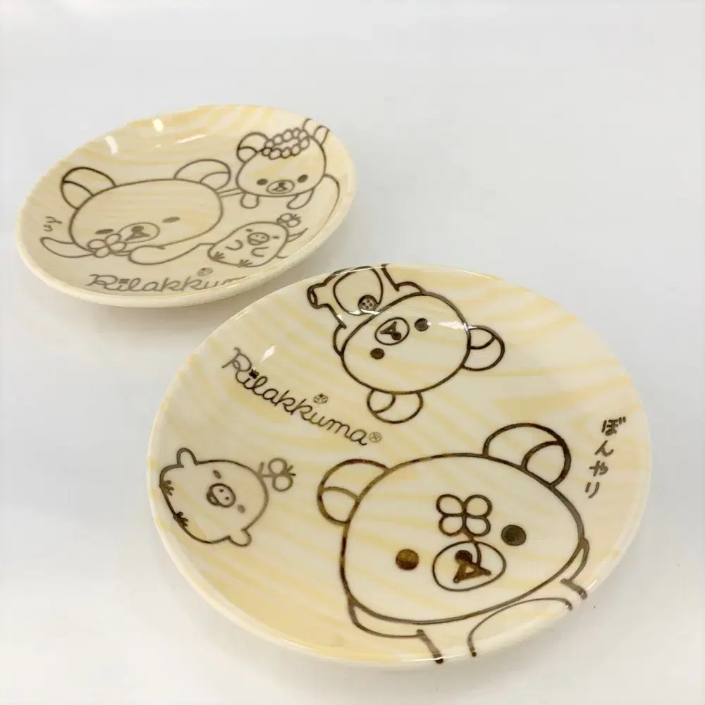 SANRIO X RIRAKKUMA 산리오 리락쿠마 장식접시 A962