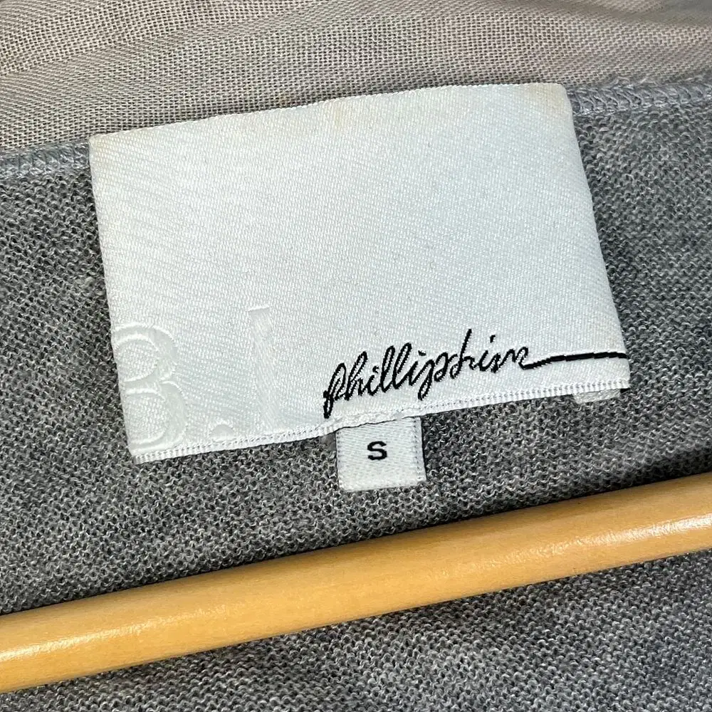 [S] 3.1philliplim 필립림 실크 캐시미어 반팔 가디건