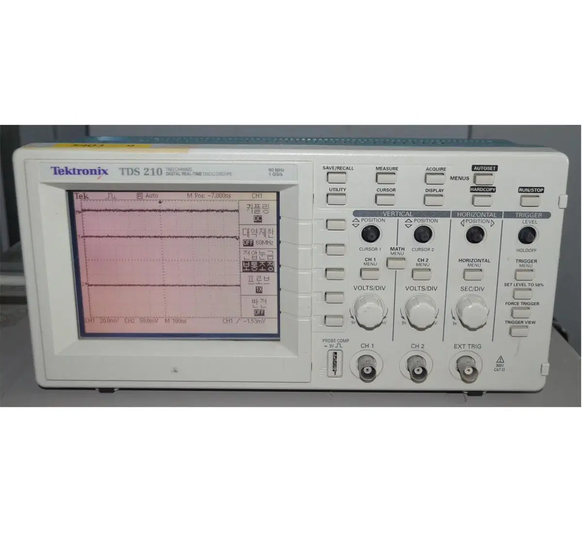 Tektronix TDS210 Digital scope #5