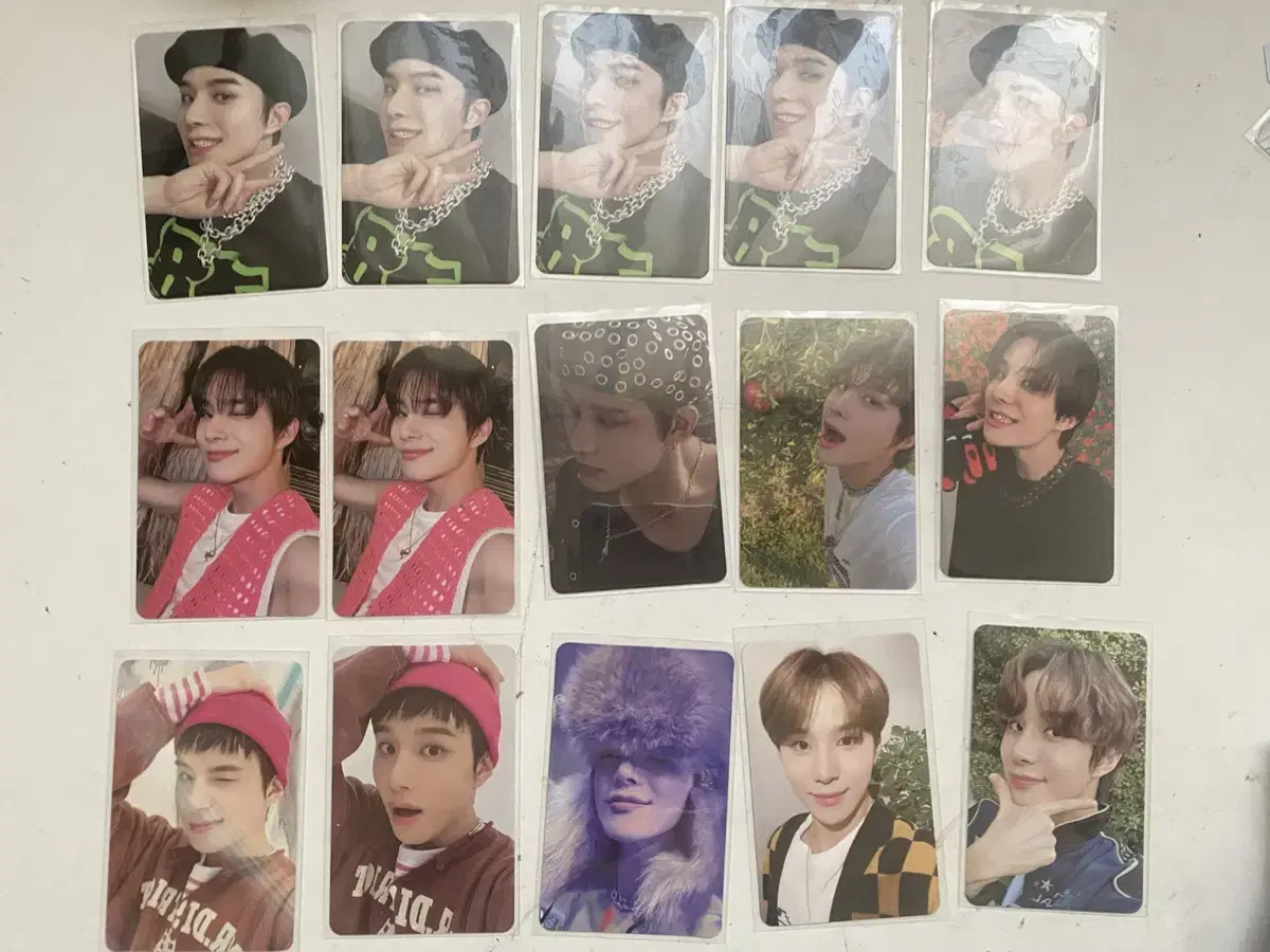 (Price down)NCT127 jungwoo 47 photocards sold in bulk photocard jungwoo haechan