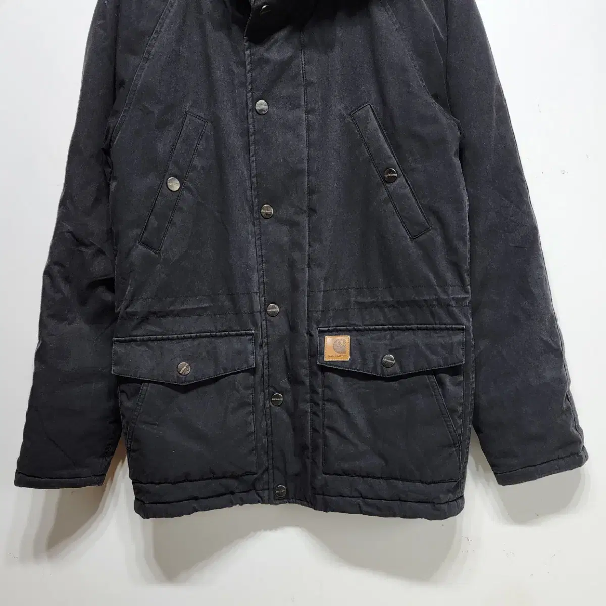 칼하트 CARHARTT 트래커 파카 패딩 점퍼 블랙 XS