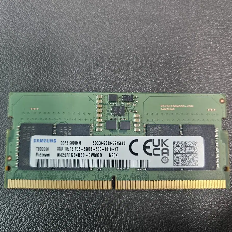 ddr5 노트북 램 8기가 팝니다