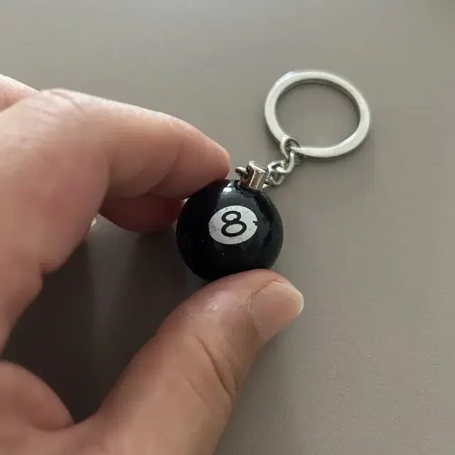 스투시 Stussy 8 Ball Keychain Black