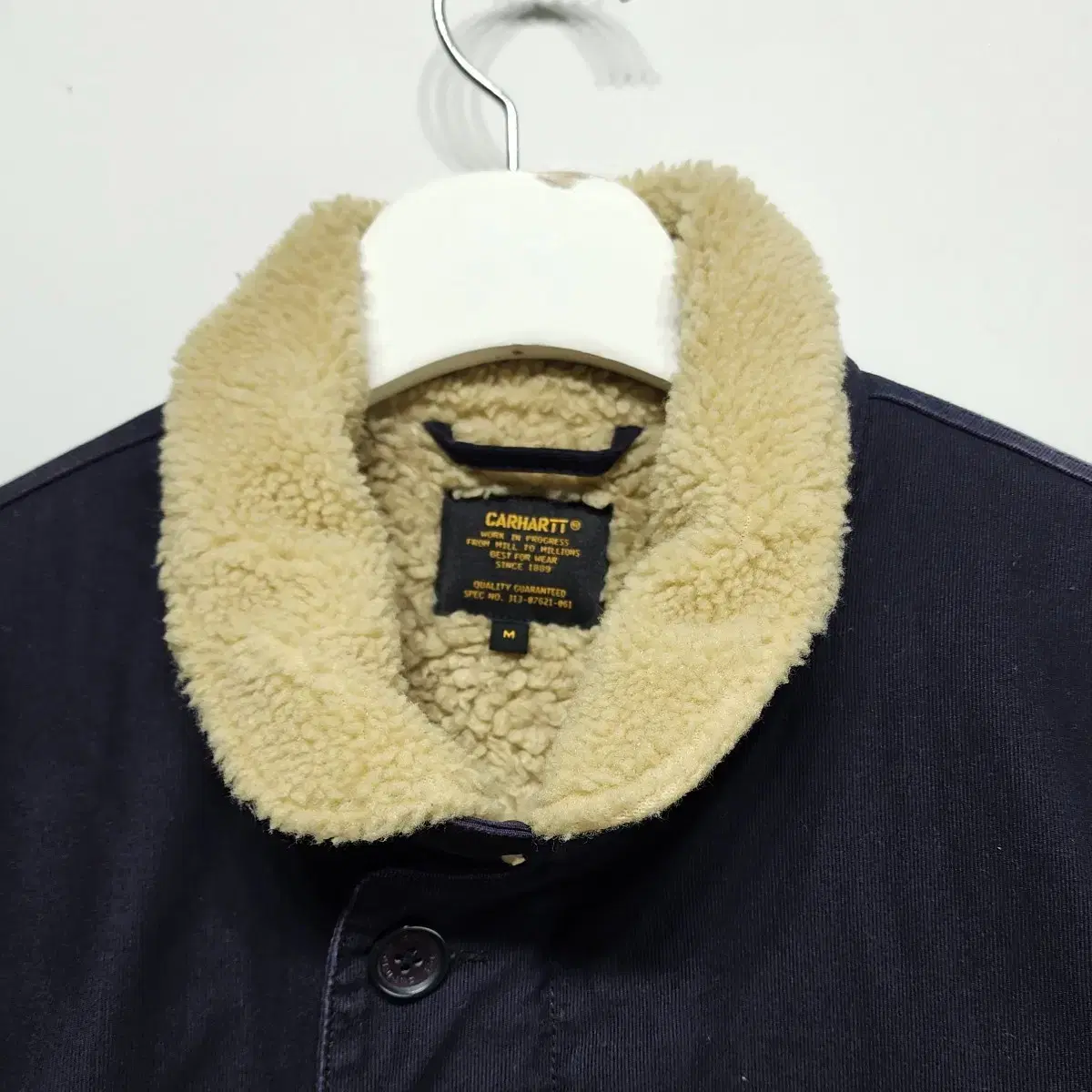 칼하트 CARHARTT 쉐필드 자켓점퍼 네이비 M