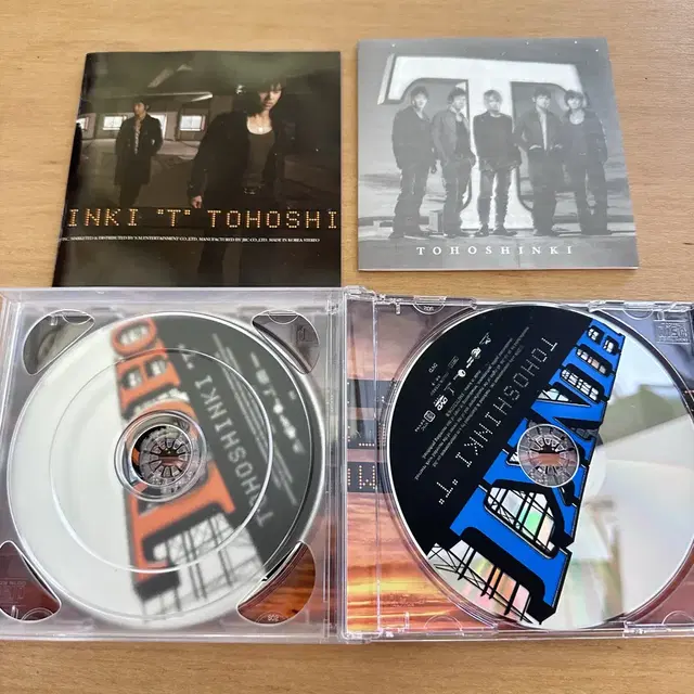 일본반 동방신기 tohoshinki  t. 앨범 판매 합니다 2cd