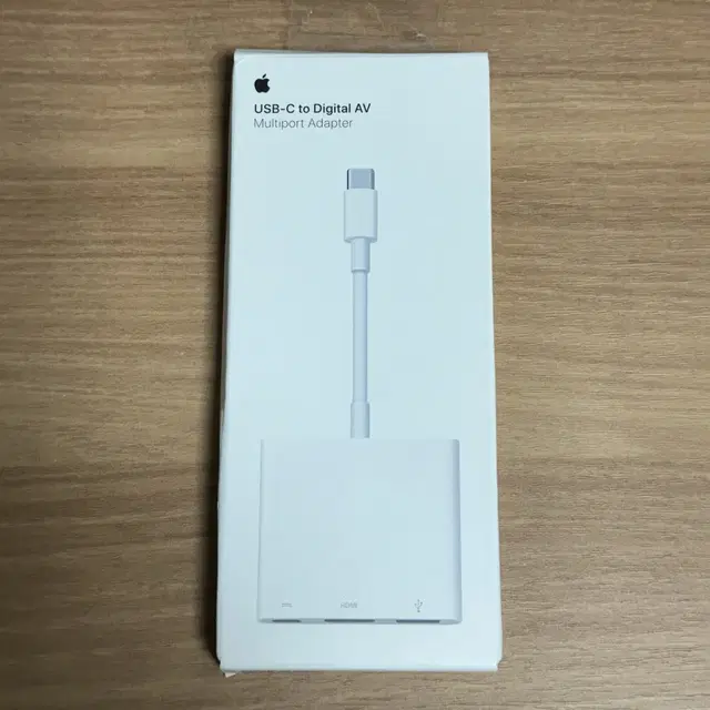 애플정품 USB-C to Digital AV 멀티포트 어댑터팝니다.