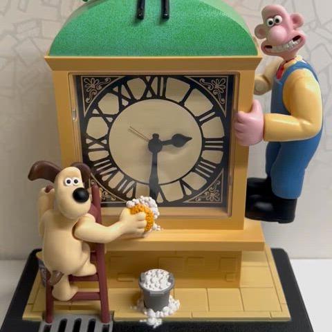 월레스와 그로밋 빈티지 뮤지컬 알람시계 (Wallce & Gromit)