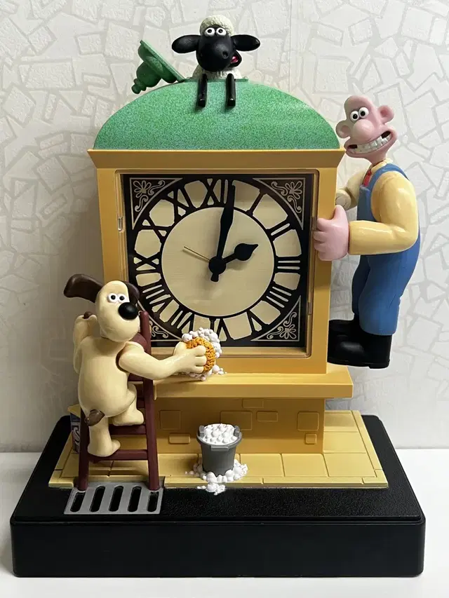 월레스와 그로밋 빈티지 뮤지컬 알람시계 (Wallce & Gromit)