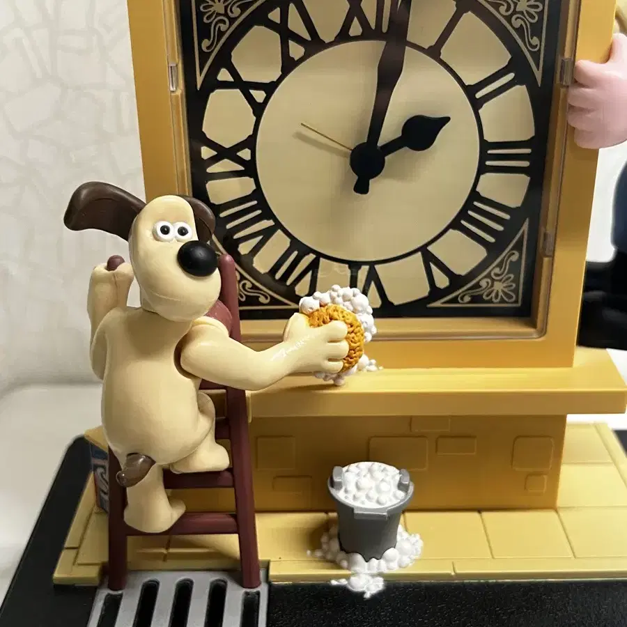 월레스와 그로밋 빈티지 뮤지컬 알람시계 (Wallce & Gromit)