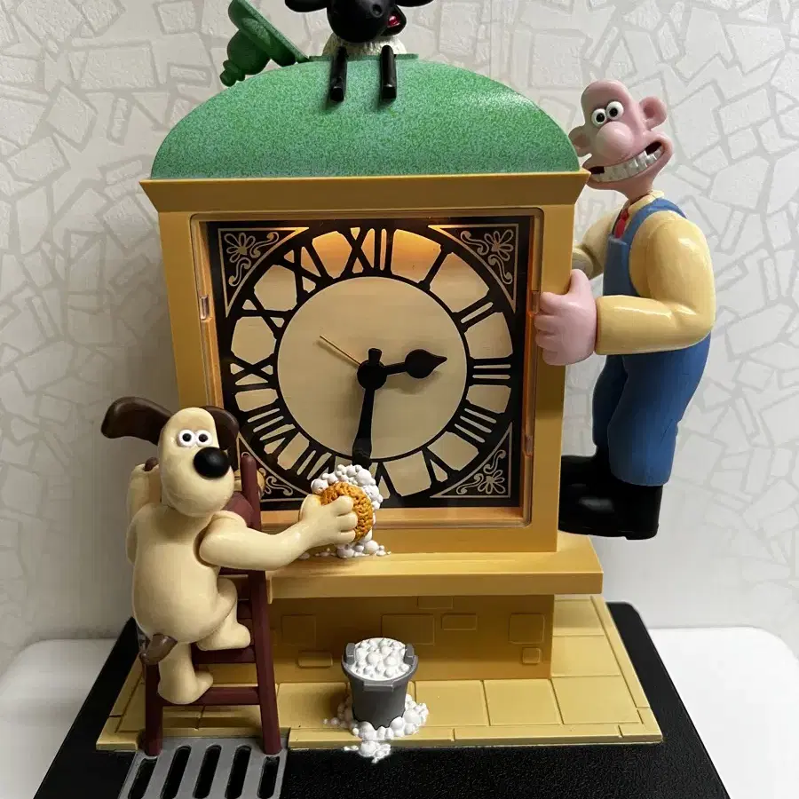 월레스와 그로밋 빈티지 뮤지컬 알람시계 (Wallce & Gromit)