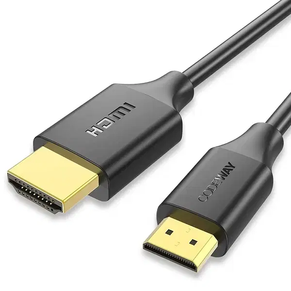 미니 HDMI 2.0 to HDMI 2.0 변환 케이블 1m