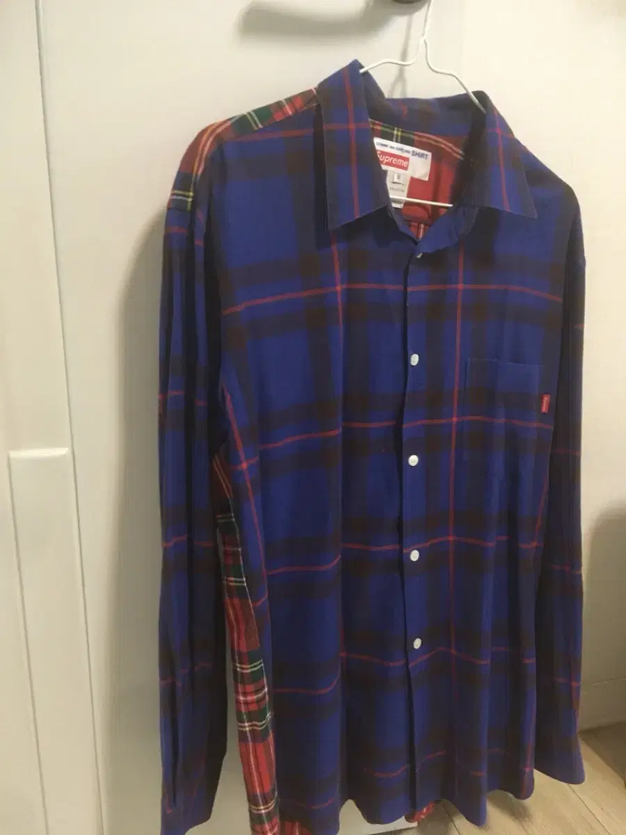 Supreme x Komdegarsong Check Shirt