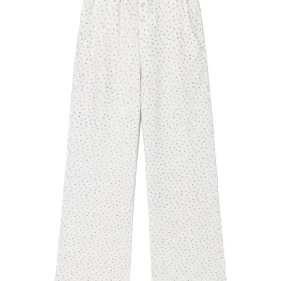 글로니 바지  glowny PROVINCE EYELET PANTS