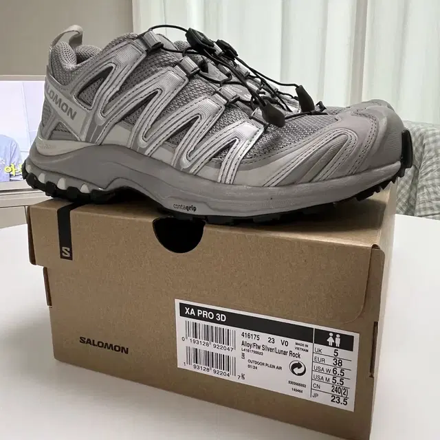 살로몬 Salomon XA Pro 3D Alloy Silver 235