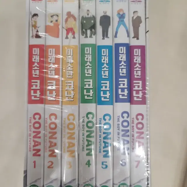 미래소년코난 DVD 7권 미개봉 상품 판매합니다.